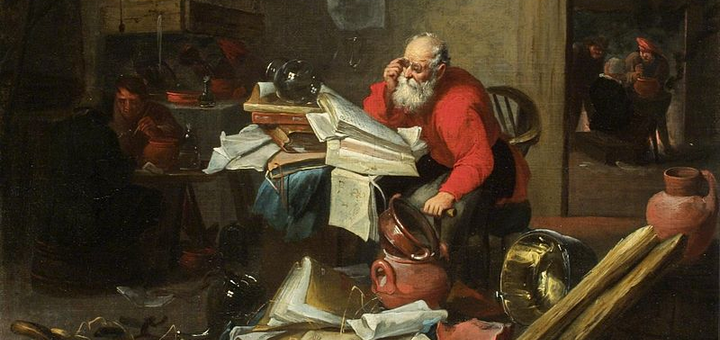 Mattheus van Hellemont - The Alchemist